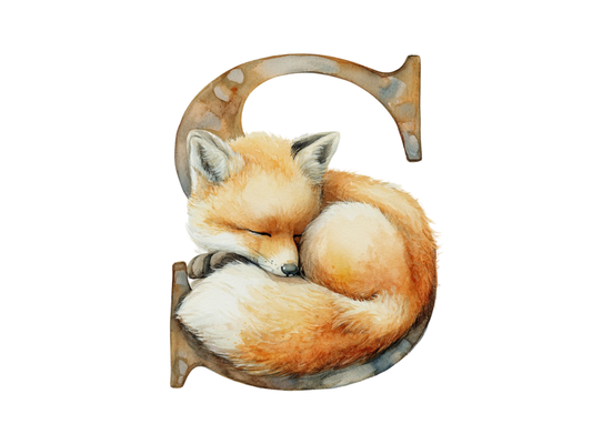 DIY Download animal alphabet letters clip art