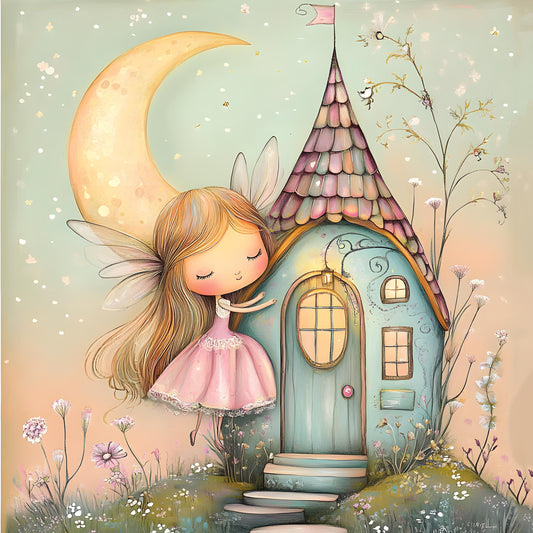 Fairy Clipart Bundle, Whimsical Fairy Clipart, Fairy garden Clipart, Watercolor Fairy Clipart JPG, Fairy House Clipart, Fairy tale Clipart