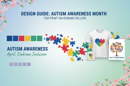 April is Coming: The "Autism Awareness" Design Guide for POD Sellers