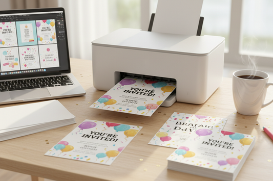 How to Print Digital Invitations at Home: The Ultimate Guide for Beginners (2026)