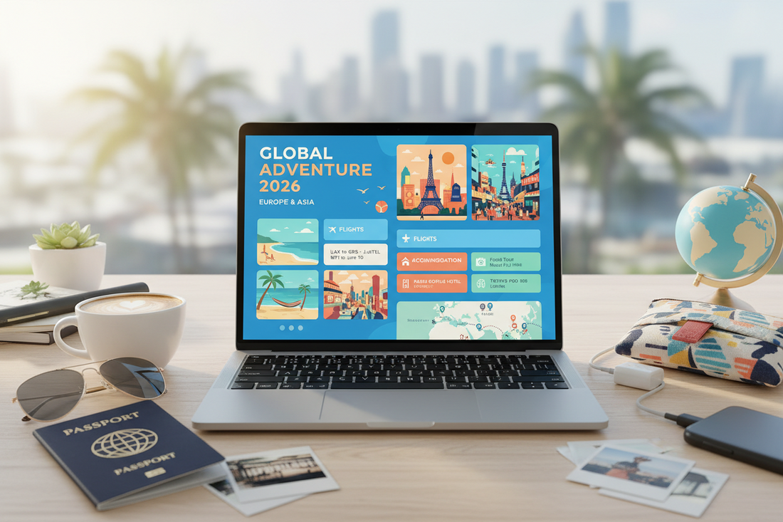 Stop Using Excel: Why "Canva Travel Itineraries" Are the Best Way to Plan Your 2026 Trip
