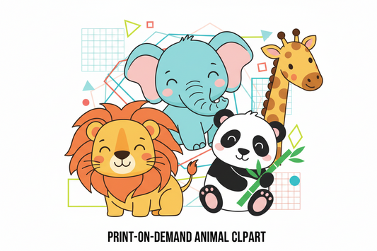 The Secret Weapon for POD Sellers: A Review of DIY Download’s Commercial Animal Clipart