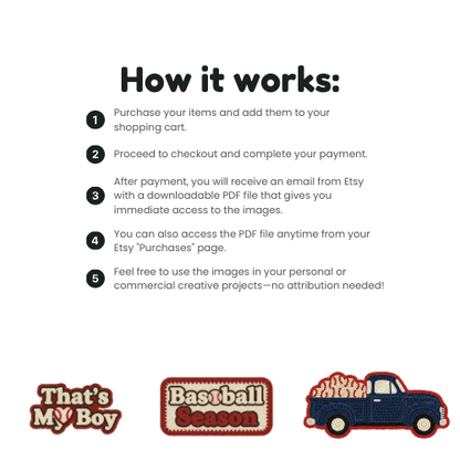 DIY Download baseball clip art Bundle