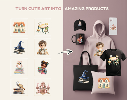 Mega Clipart Bundle – 4,800+ High-Resolution Commercial Assets