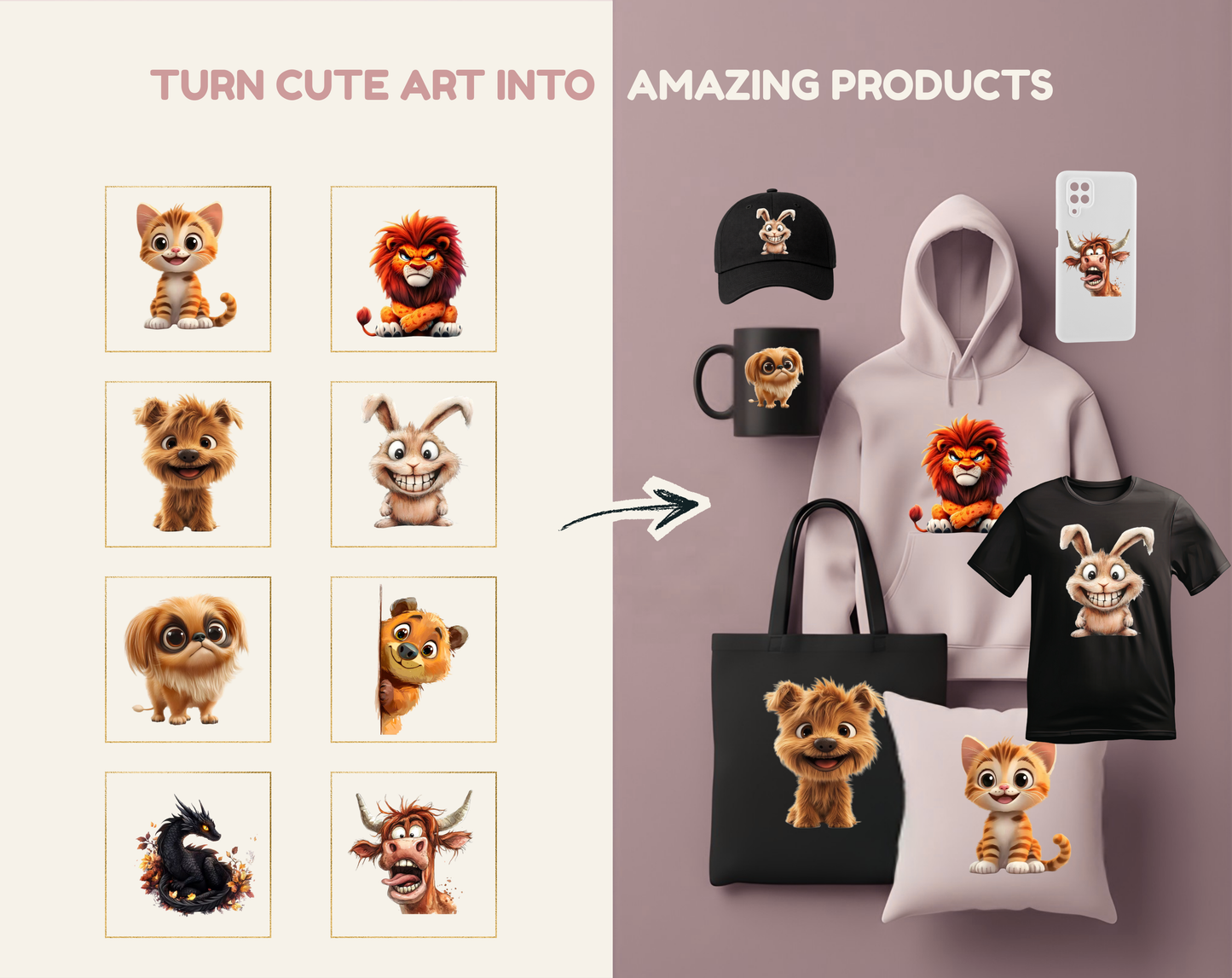Animal Kingdom - Mega Clipart Bundle