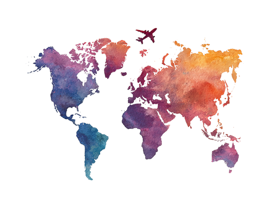DIY Download World Map Clipart Bundle