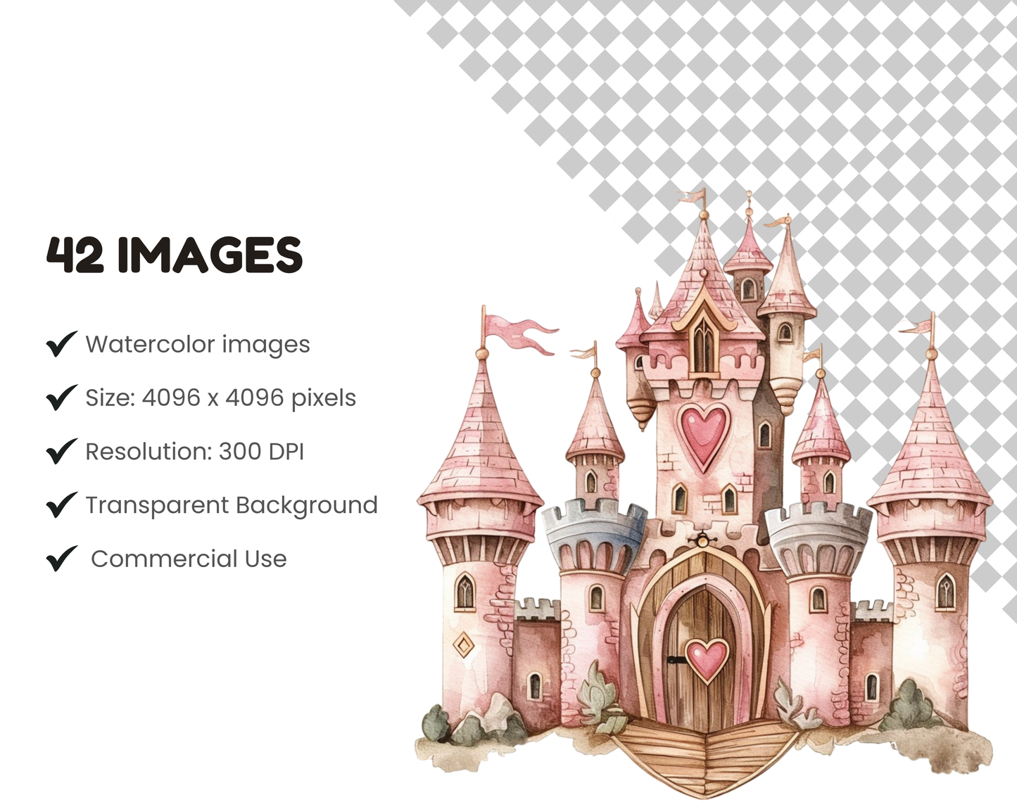 Wizard School PNG Bundle, Cute Wizard Clipart, Fantasy Magic Character, Witch Clipart, Nursery Decor, Kids Illustration, Instant Download