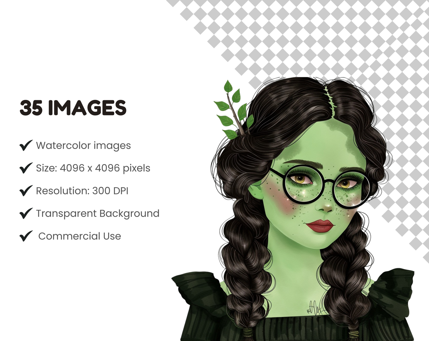 DIY Download Wicked Clip art Bundle