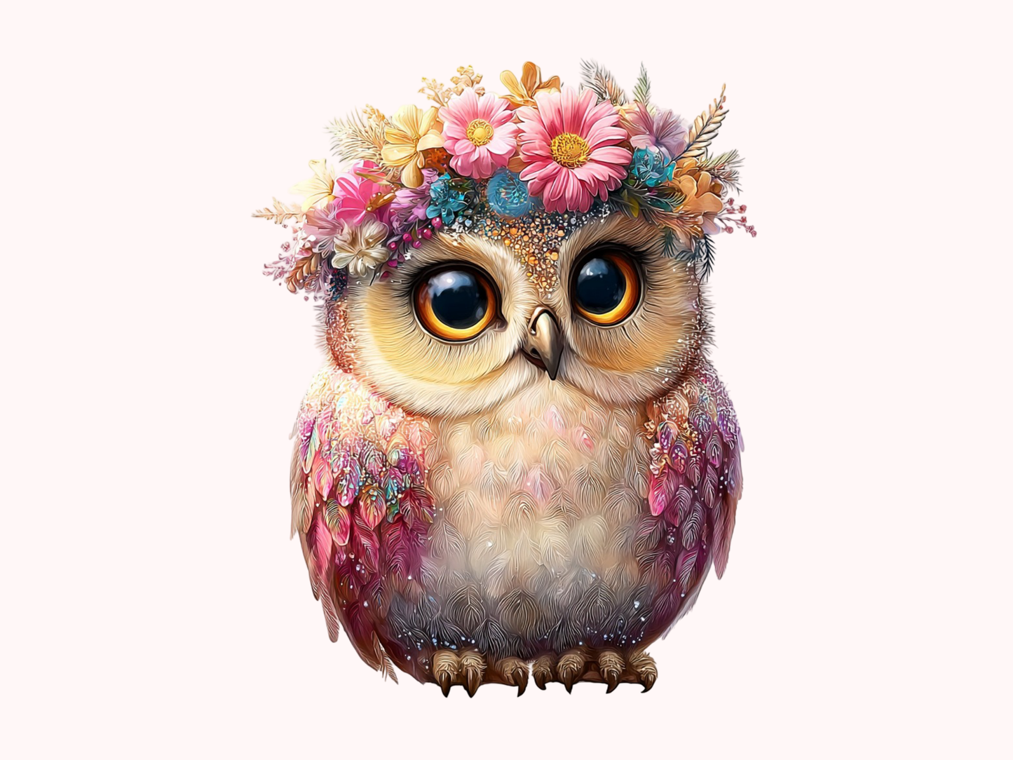 DIY Download Owl Clipart PNG Bundle