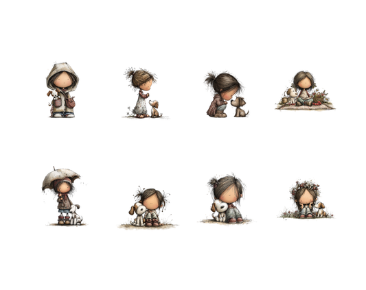 DIY Download Animal Clipart PNG Bundle