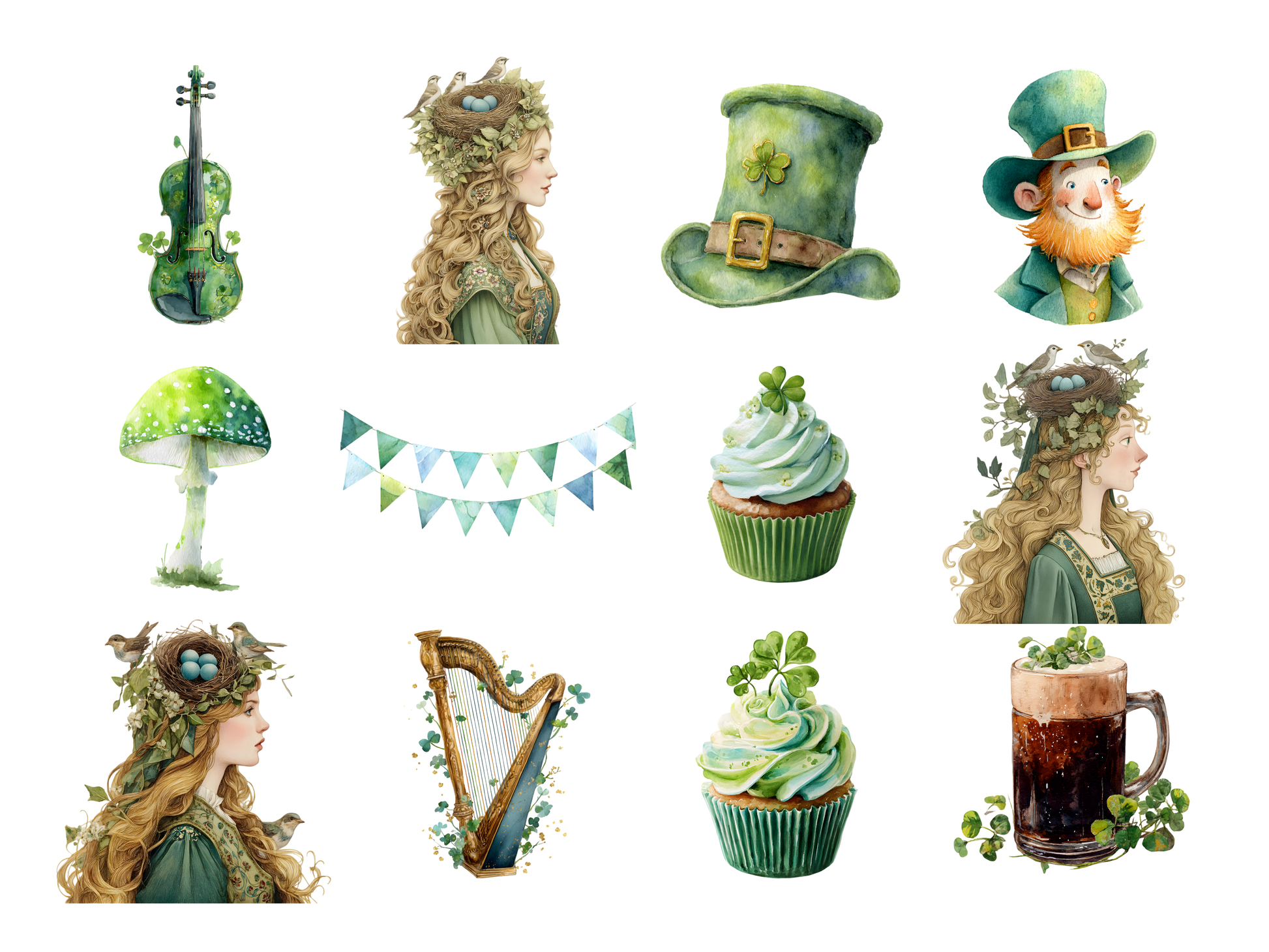 DIY Download St Patricks Day Clip Art Bundle