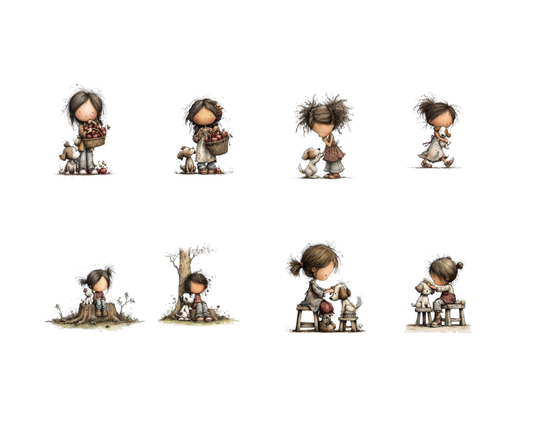 DIY Download Animal Clipart PNG Bundle