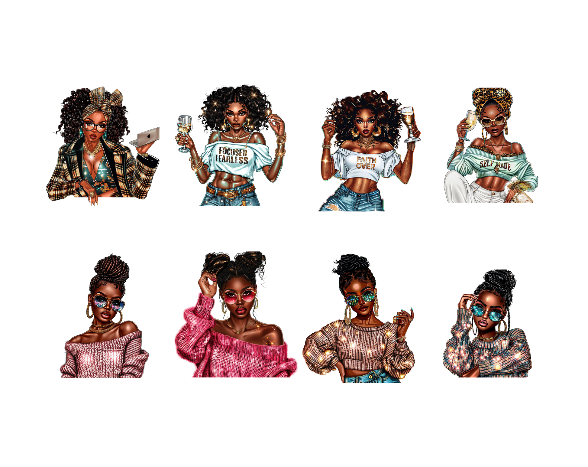 DIY Download american girl doll black and white clipart PNG Bundle