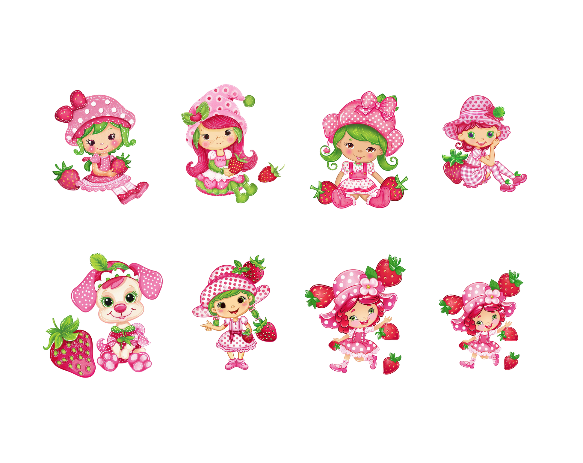 DIY Download Strawberry Clip art Bundle