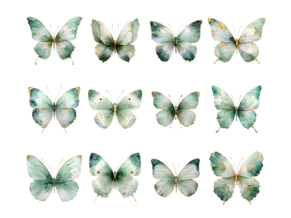 DIY Download Butterfly Clipart PNg Bunlde