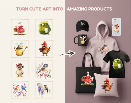 Mega Clipart Bundle – 4,800+ High-Resolution Commercial Assets