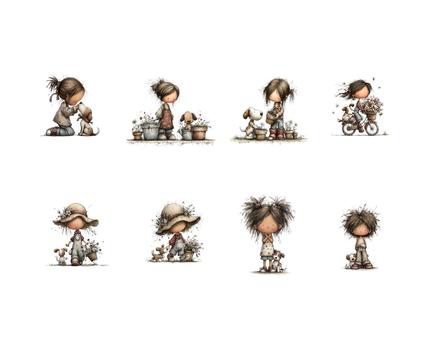 DIY Download Animal Clipart PNG Bundle