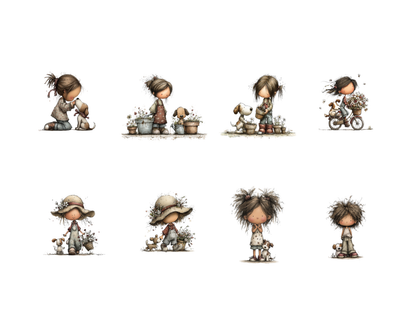 DIY Download Animal Clipart PNG Bundle