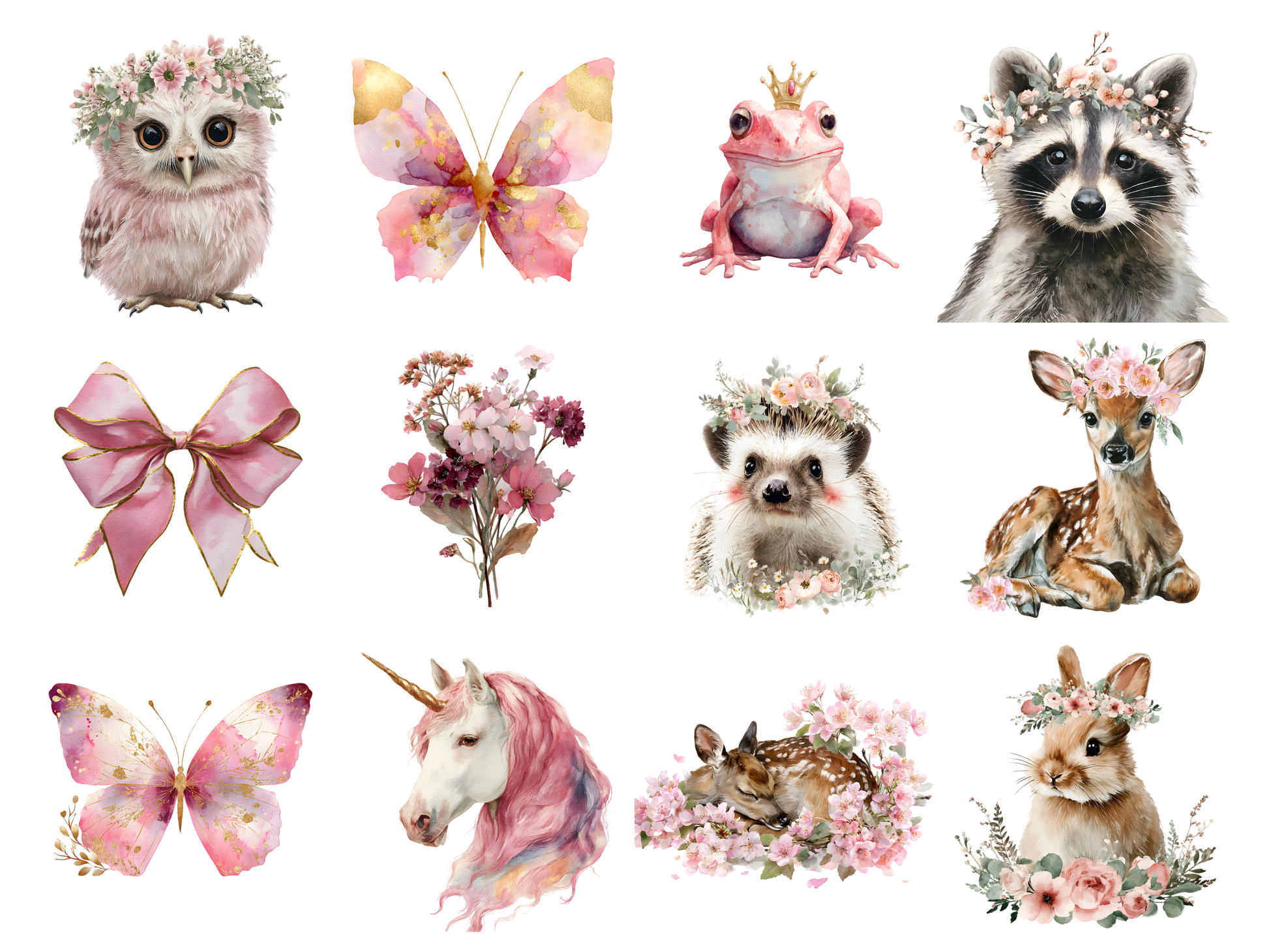DIY Download Fairy Clipart PNG Bundle