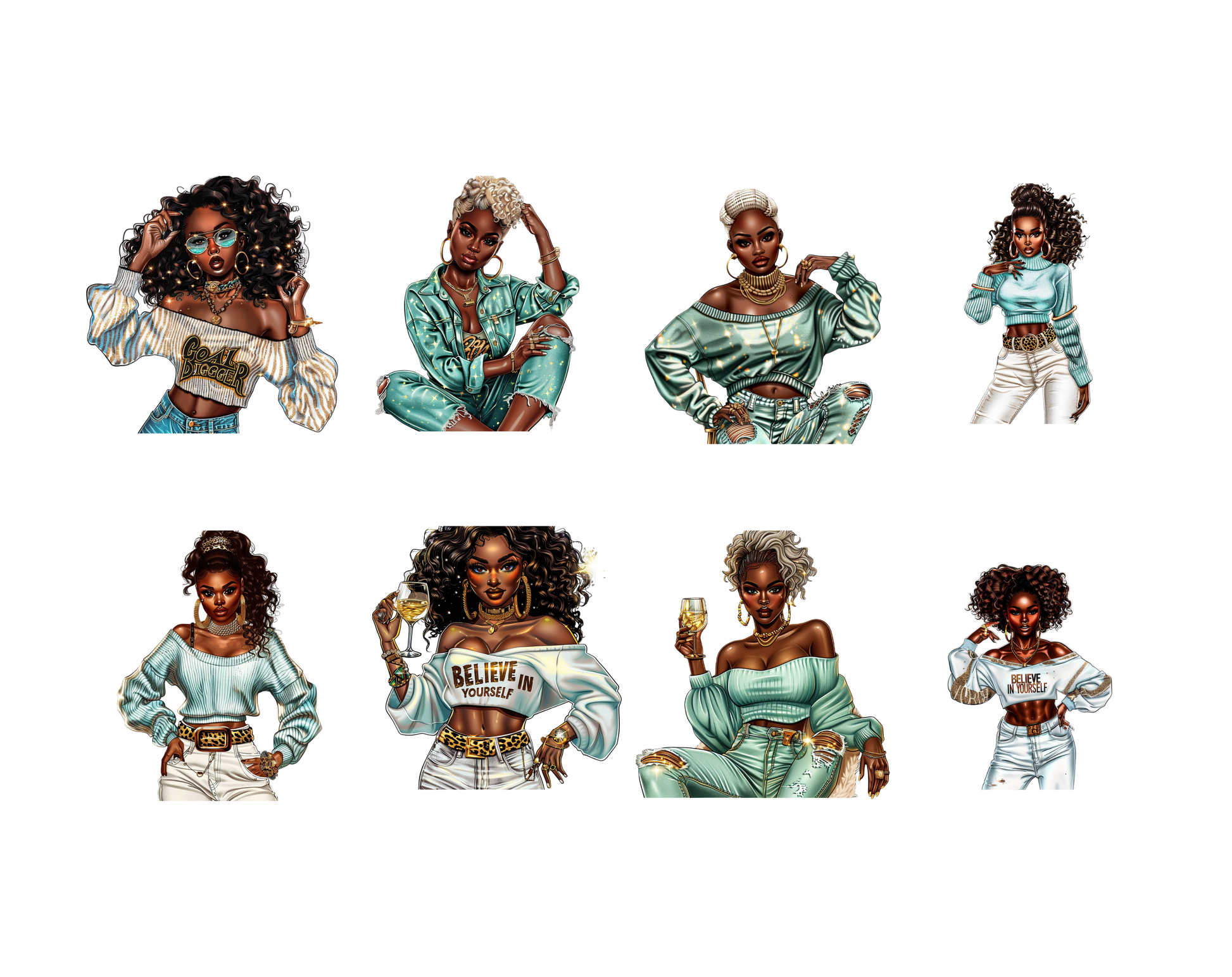 DIY Download american girl doll black and white clipart PNG Bundle