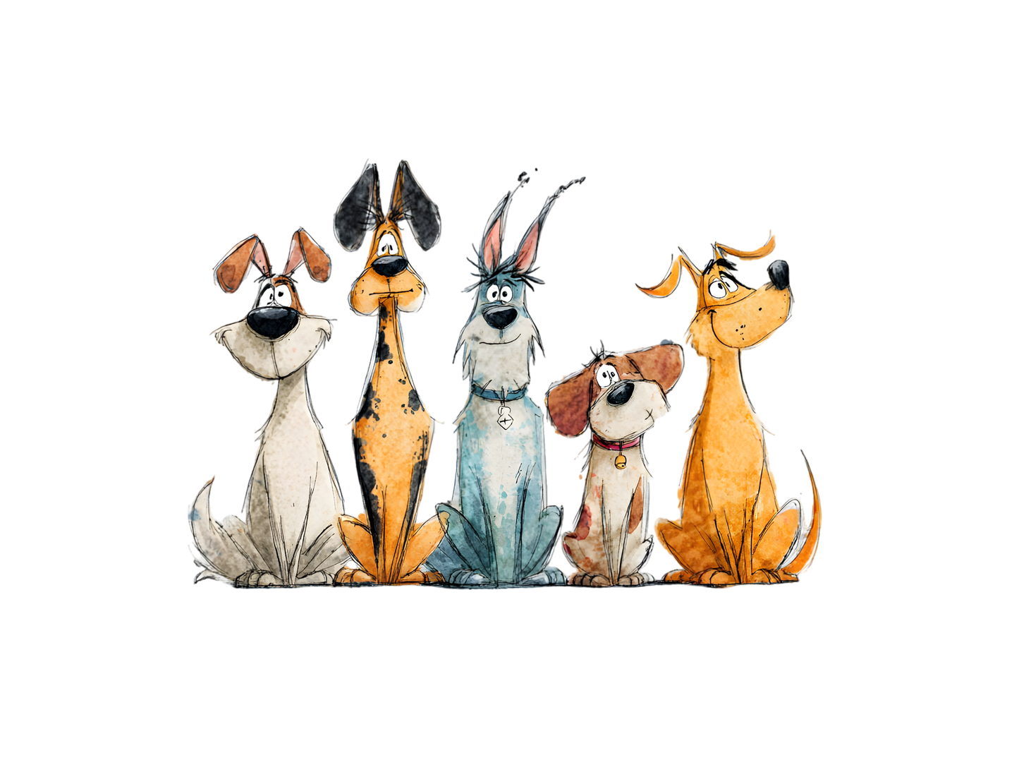DIY Download Funny Dog Clipart Bundle