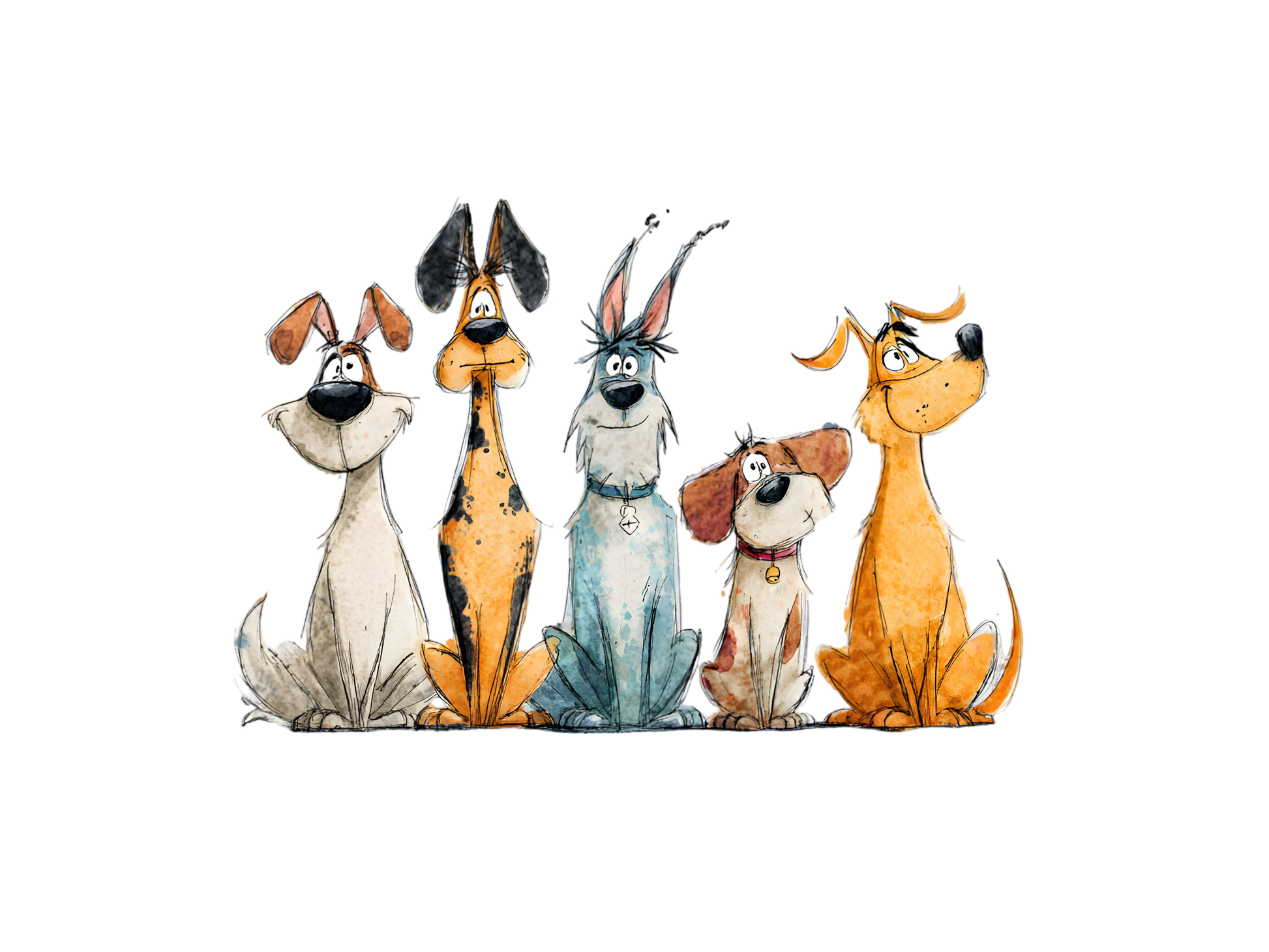 DIY Download Funny Dog Clipart Bundle