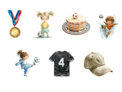 DIY Download Football Clipart Bundle