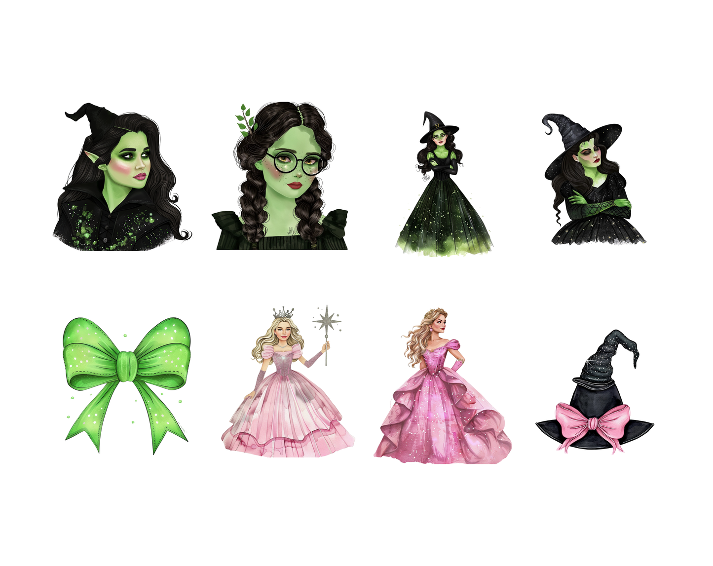 DIY Download Wicked Clip art Bundle