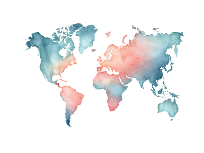 DIY Download World Map Clipart Bundle