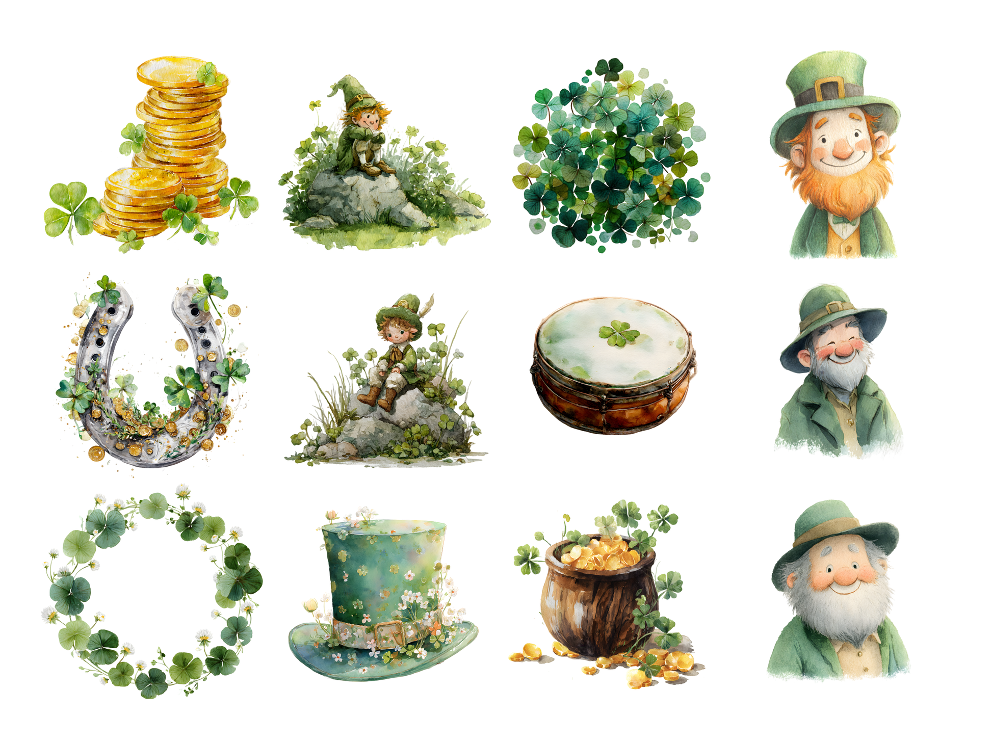 DIY Download St Patricks Day Clip Art Bundle