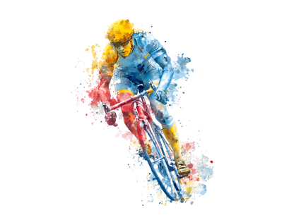 DIY Download Cycling Clipart PNG Bundle