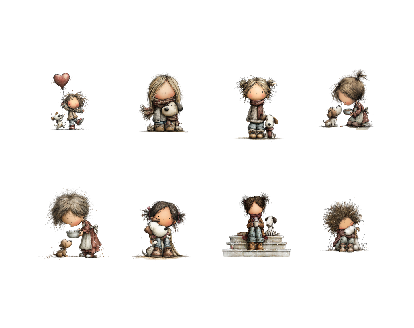 DIY Download Animal Clipart PNG Bundle