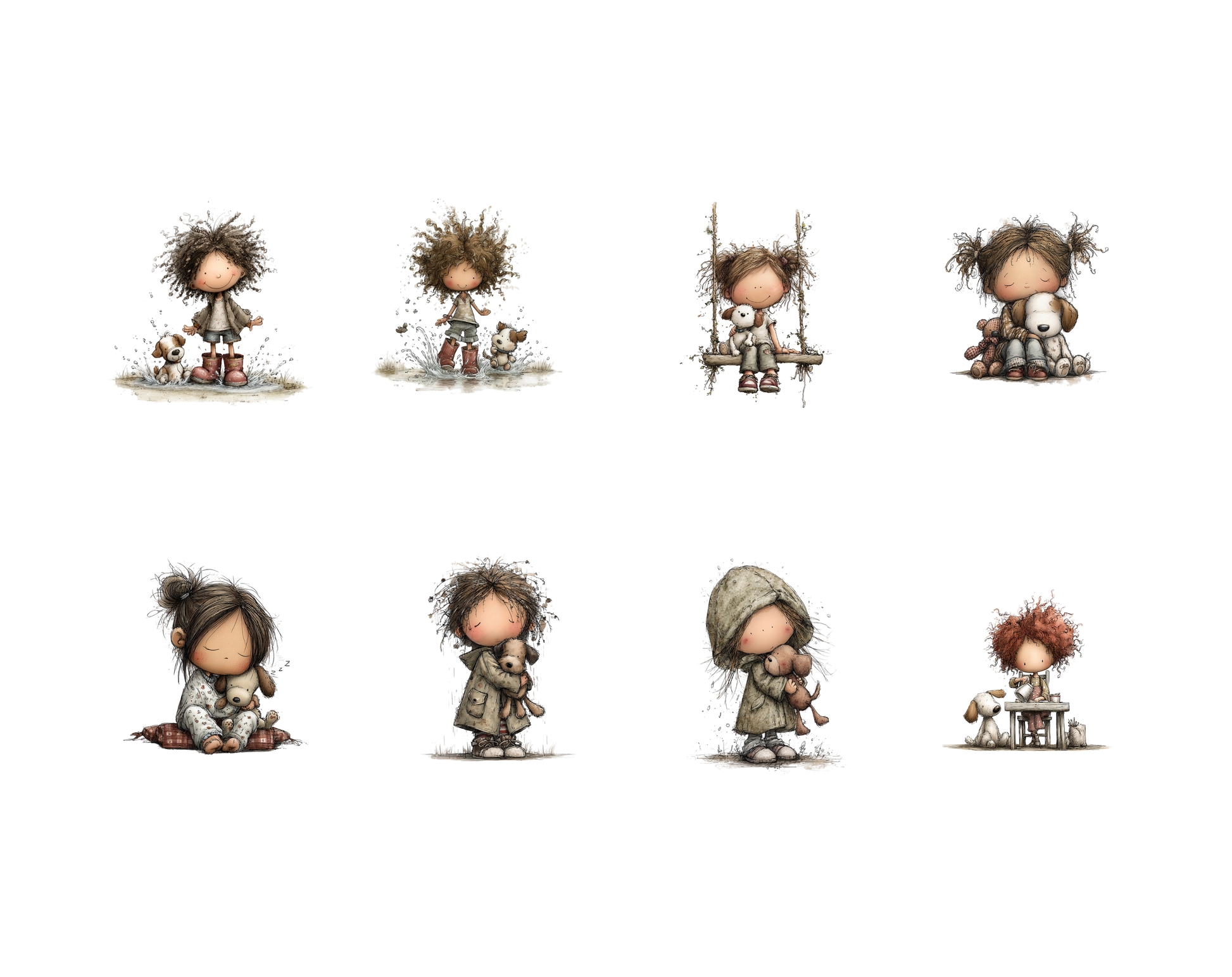 DIY Download Animal Clipart PNG Bundle