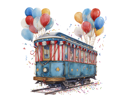 DIY Download Circus Show Clipart PNG Bundle