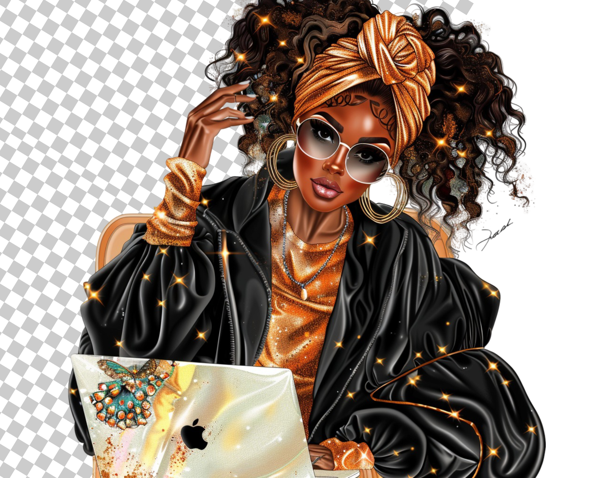 DIY Download american girl doll black and white clipart PNG Bundle