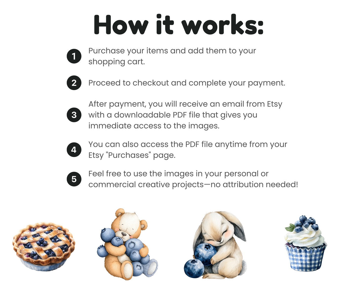 DIY Download Berry First Birthday Clipart Bundle