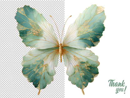 DIY Download Butterfly Clipart PNg Bunlde