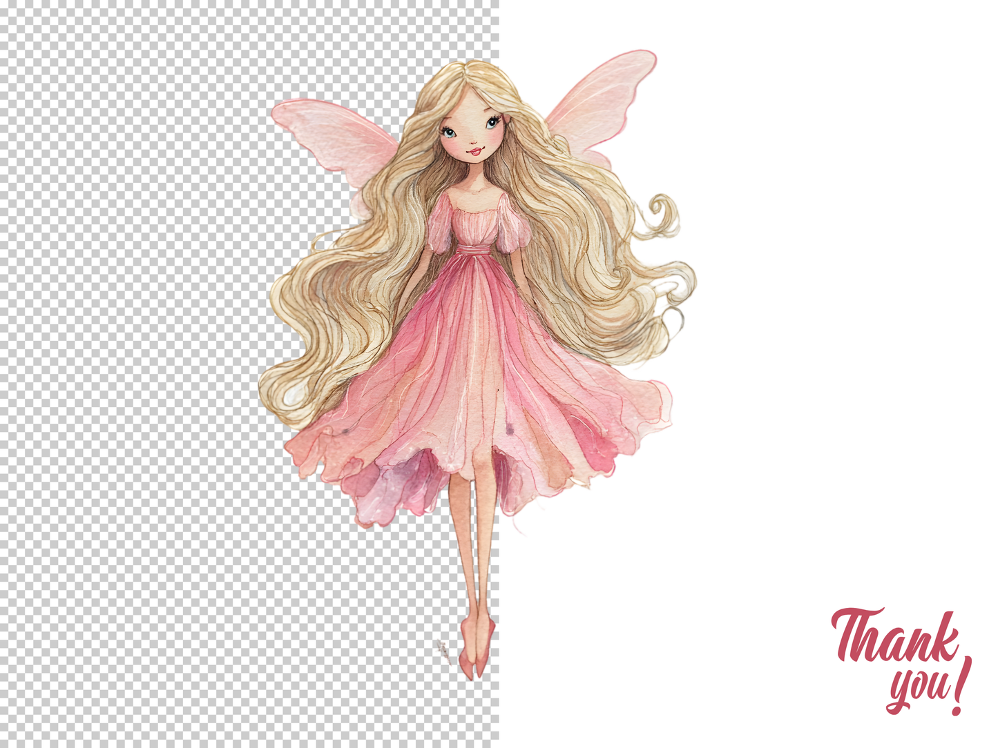 DIY Download Fairy Clipart PNG Bundle