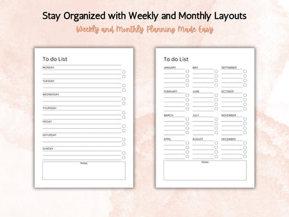 Printable Daily To Do List Template: Blank Fillable Checklist (PDF Download)
