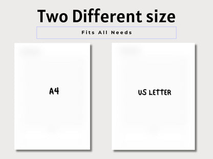 Cleaning Schedule Checklist Bundle: Editable Household Chores Chart (Digital Download)