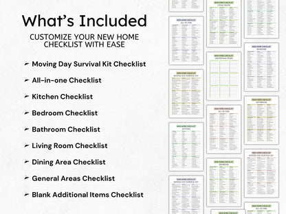 New Home Essentials Checklist: Moving & First Apartment (PDF)