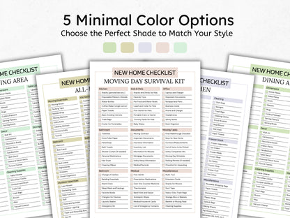 New Home Essentials Checklist: Moving & First Apartment (PDF)