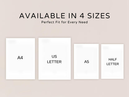 Editable Income and Expense Tracker Template (Digital Download)