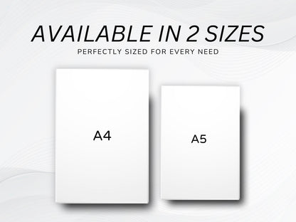 Printable Monthly Planner Bundle: To-Do List, Budget, Gratitude (A4/A5 Digital Download)