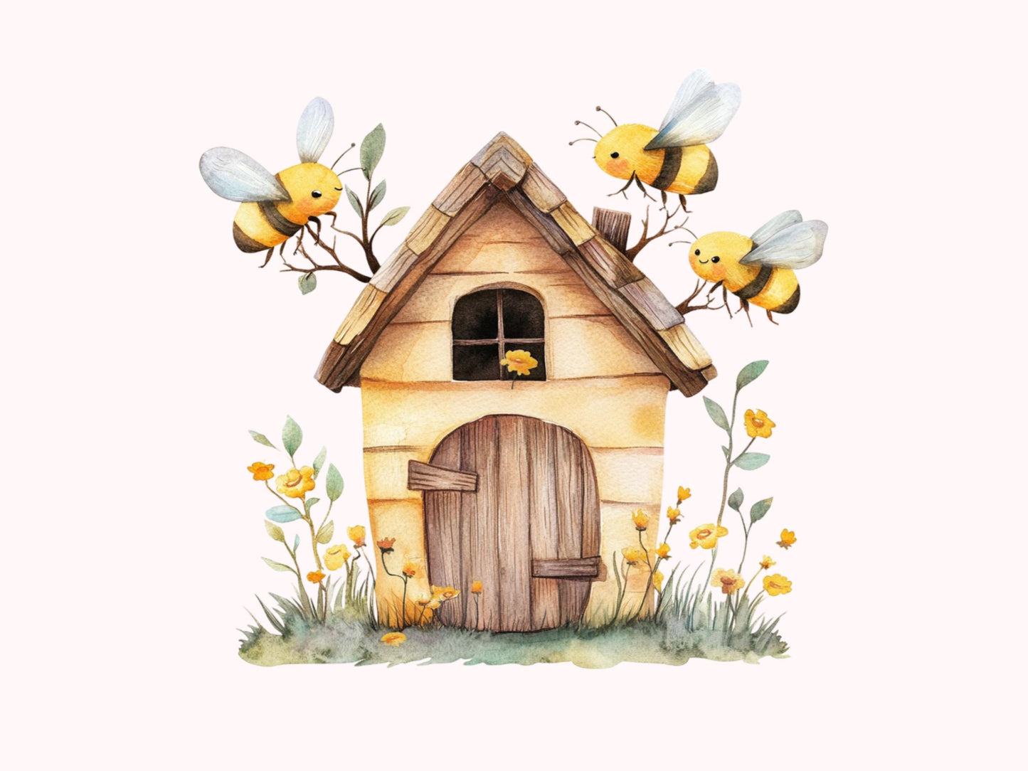Bienen-Clipart-Bundle (PNG), Honigbienen-Clipart-Bundle, Bienen-PNG-Bundle, Biene (PNG), Honigwabe (PNG), Bienen-Clipart, Niedliche Bienen-Clipart, Hummel-Clipart