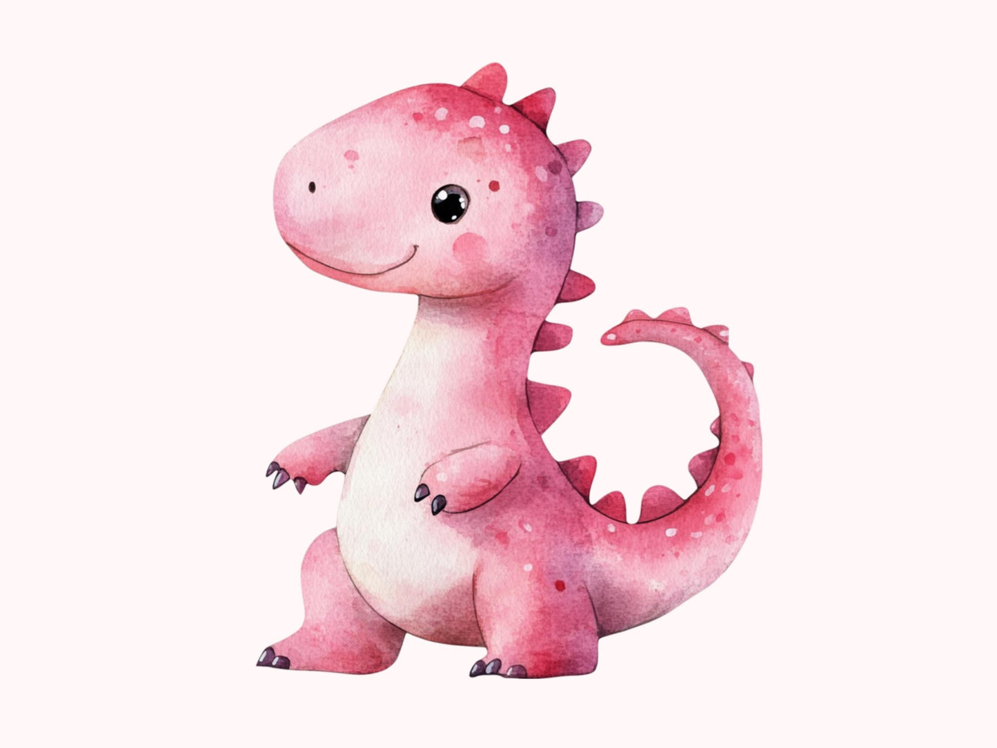 Niedliche Dinosaurier-Cliparts, Baby-Dinosaurier-Cliparts, süße Baby-Dinosaurier, Aquarell-Cartoon-Dinosaurier-Cliparts, Dinosaurier-Geburtstags-Cliparts