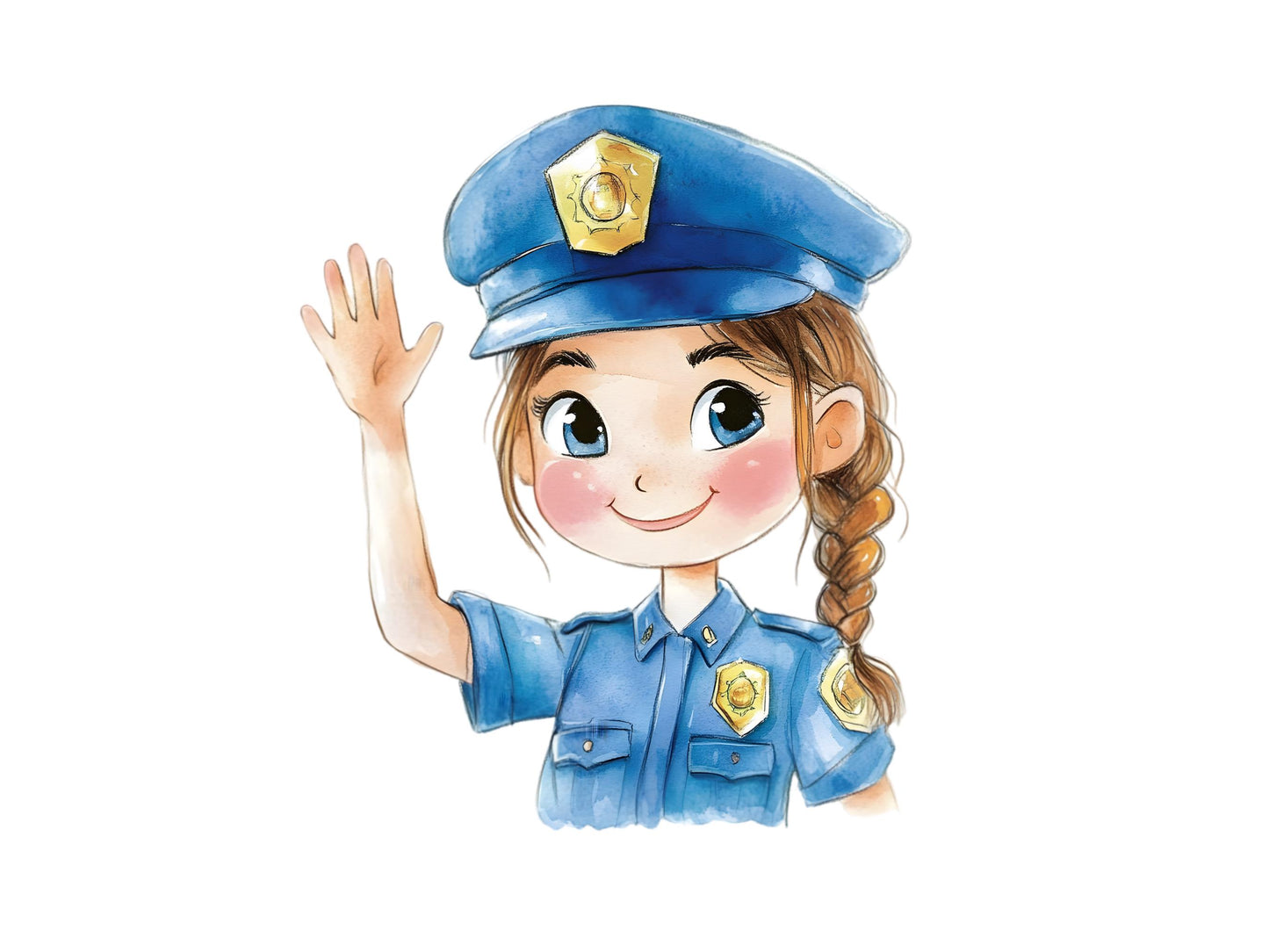Watercolor Police Clipart png Bundle, Police Clipart, Cute Police Clipart, Police Station Clipart, Police Car Clipart, Police Officer png