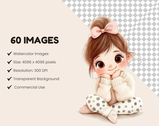 Watercolor Cozy Self Care Clipart, Planner Graphics (Digital Download)