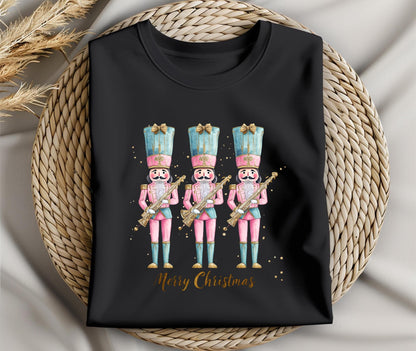 Nutcracker Friends Clipart, Glitter Nutcracker Friends png Clipart, Pink Nutcracker Friend Clipart, Pink Christmas Clipart, Christmas png