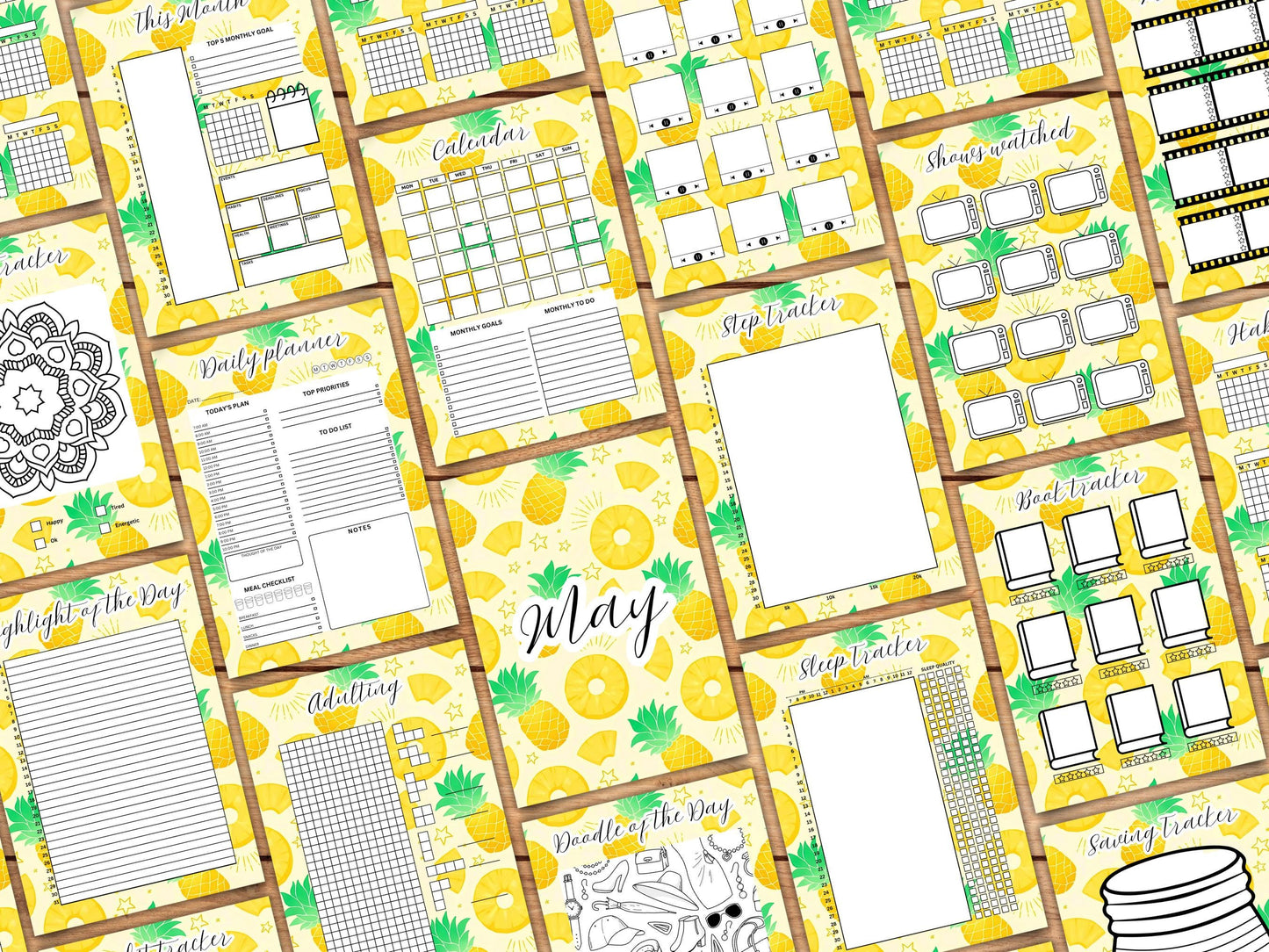 May Journal Bundle: Printable A4/A5 Planner (Digital Download)